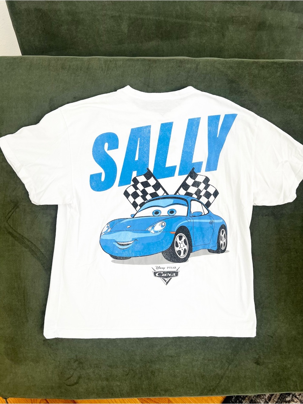 Disney Pixar cars t-shirt with sally XS women’s lightning McQueen